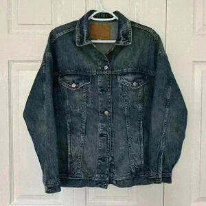 American Eagle Oversized Jean Jacket
